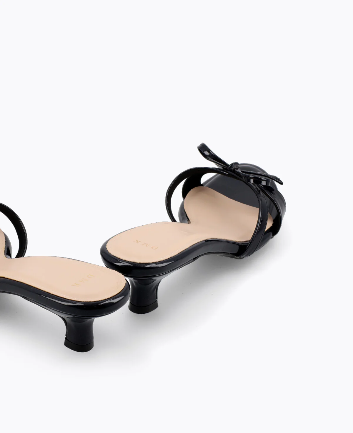 Juliet Heel Sandals - Black - Image 3