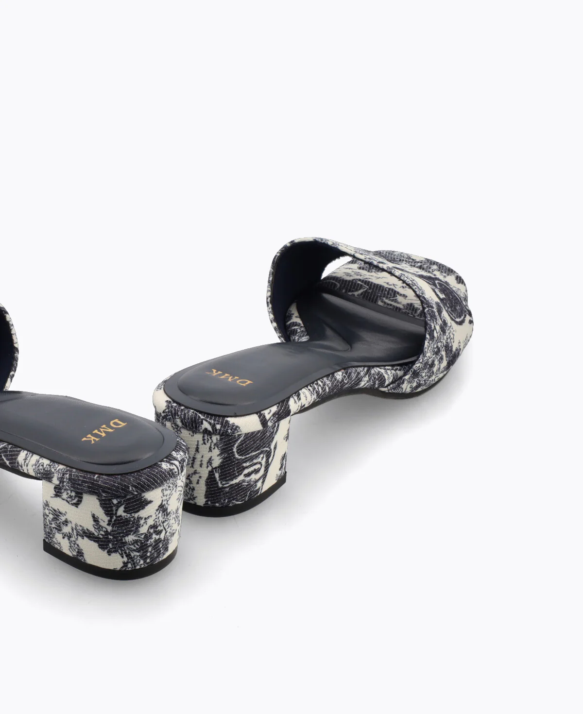 Juni Heel Sandals - Navy - Image 3