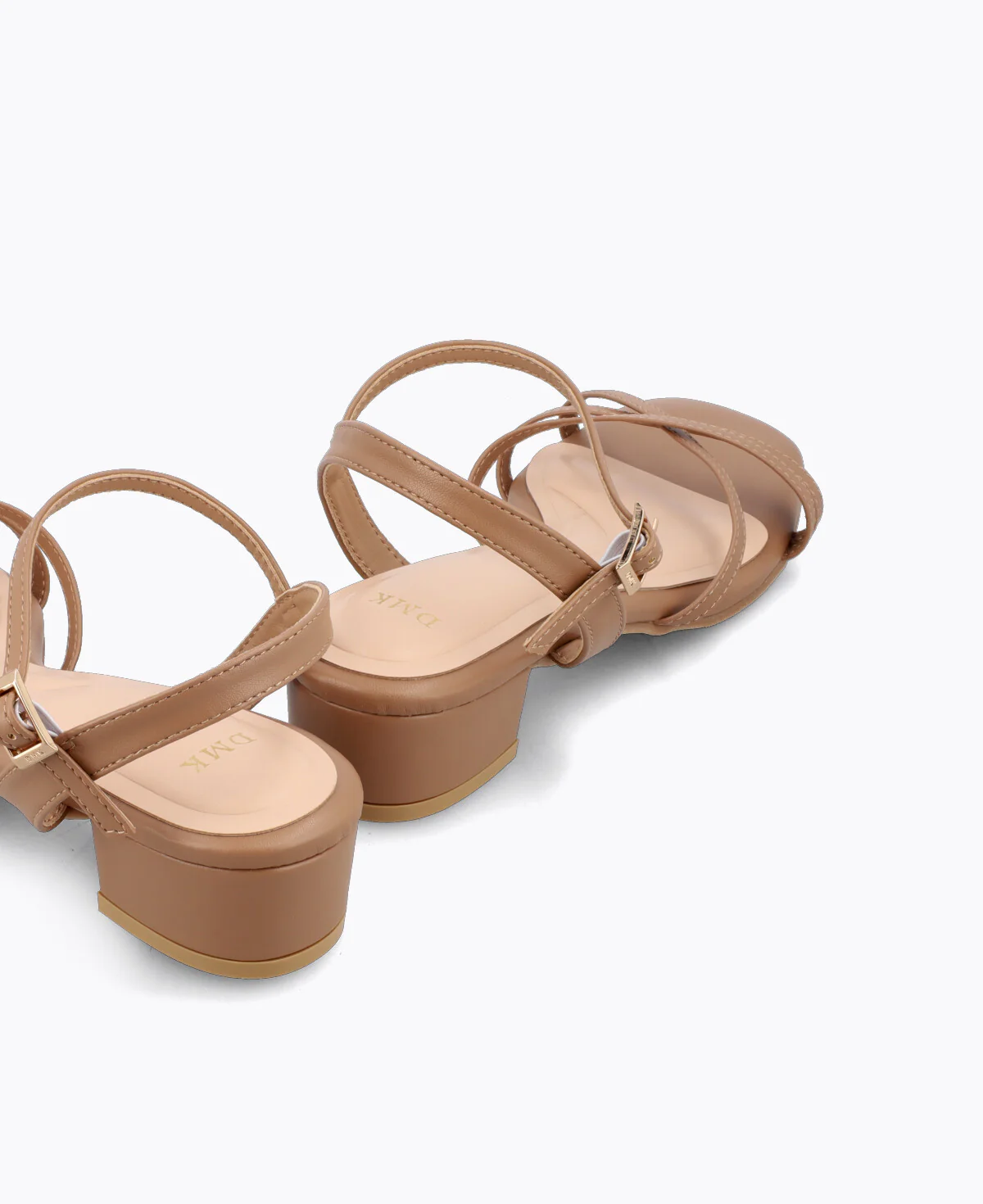 Juniper Strappy Heel Sandals - Almond - Image 3