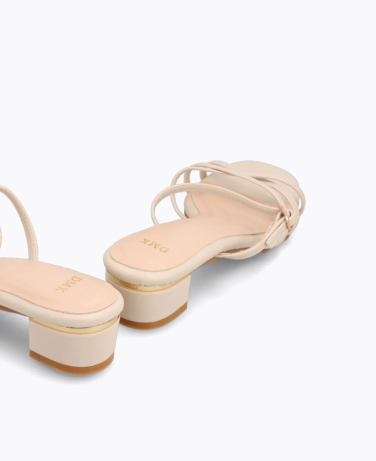 Kali Heel Sandals - Beige - Image 3