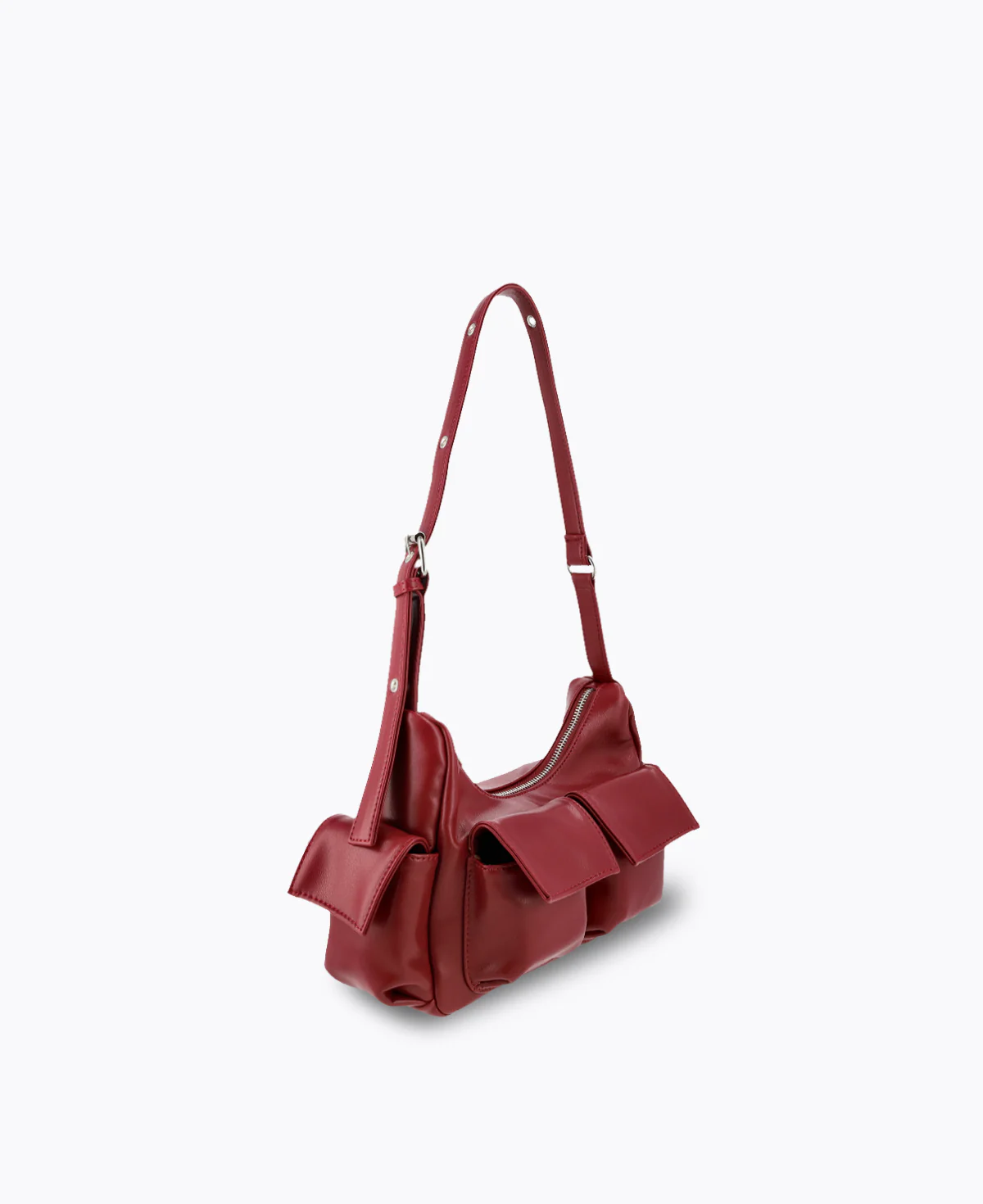 Karina Shoulder Bag - Maroon - Image 3