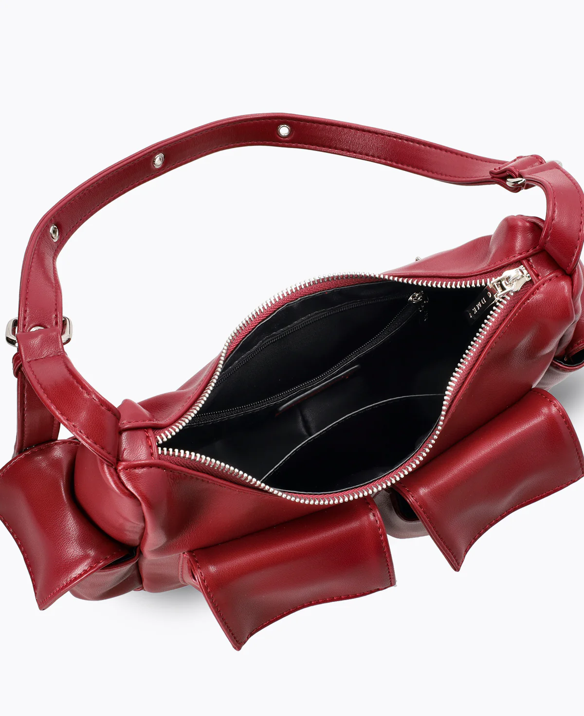 Karina Shoulder Bag - Maroon - Image 4