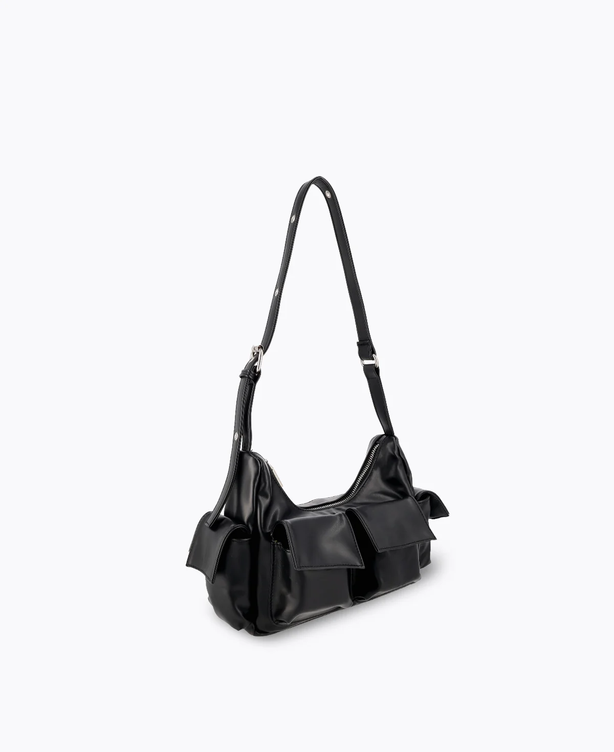 Karina Shoulder Bag - Matte Black - Image 3