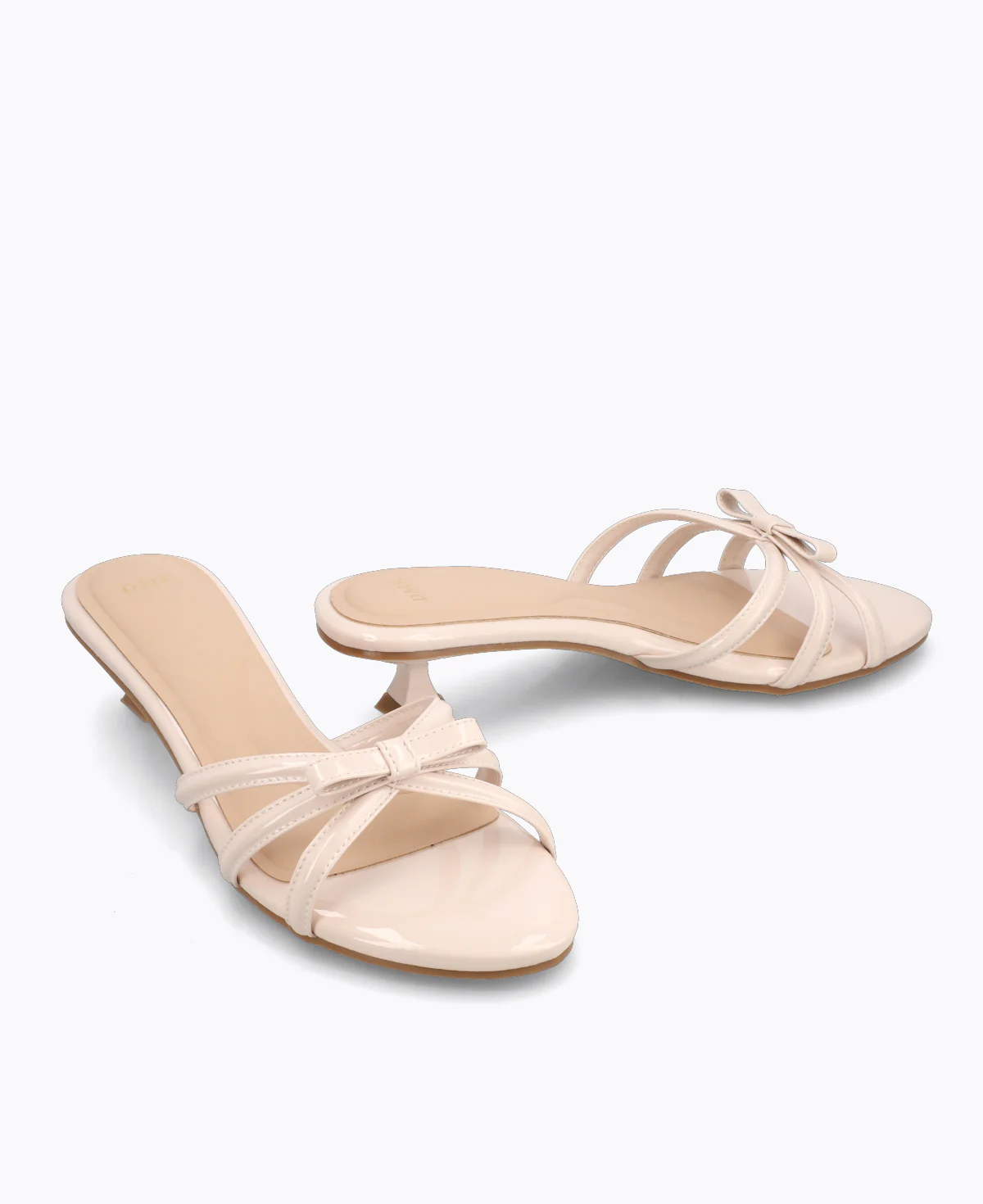 Katie Bow Heel Sandals - Pink - Image 2