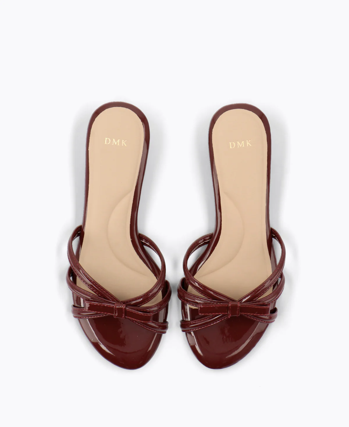 Katie Bow Heel Sandals - Red - Image 4