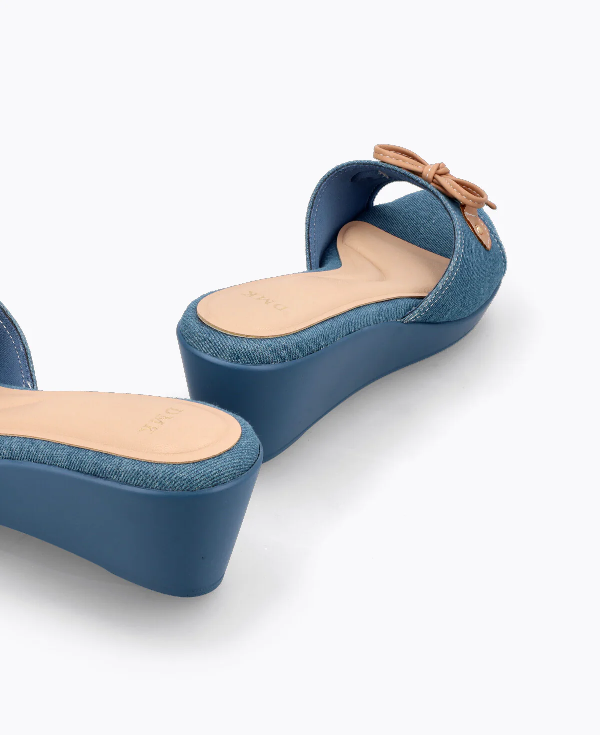 Keiko Heel Sandals - Blue - Image 3