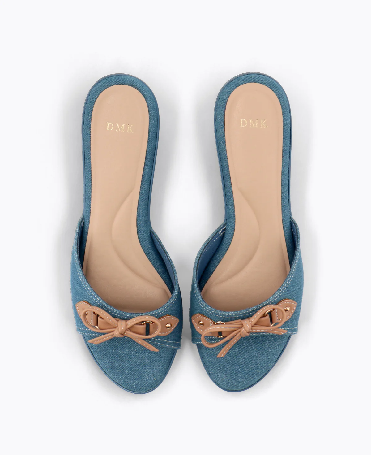Keiko Heel Sandals - Blue - Image 4