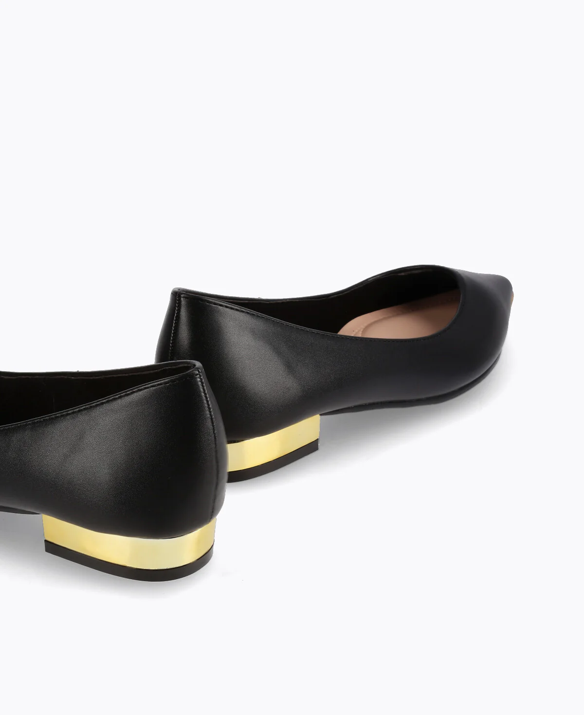Lancy Flat Pumps - Black - Image 3