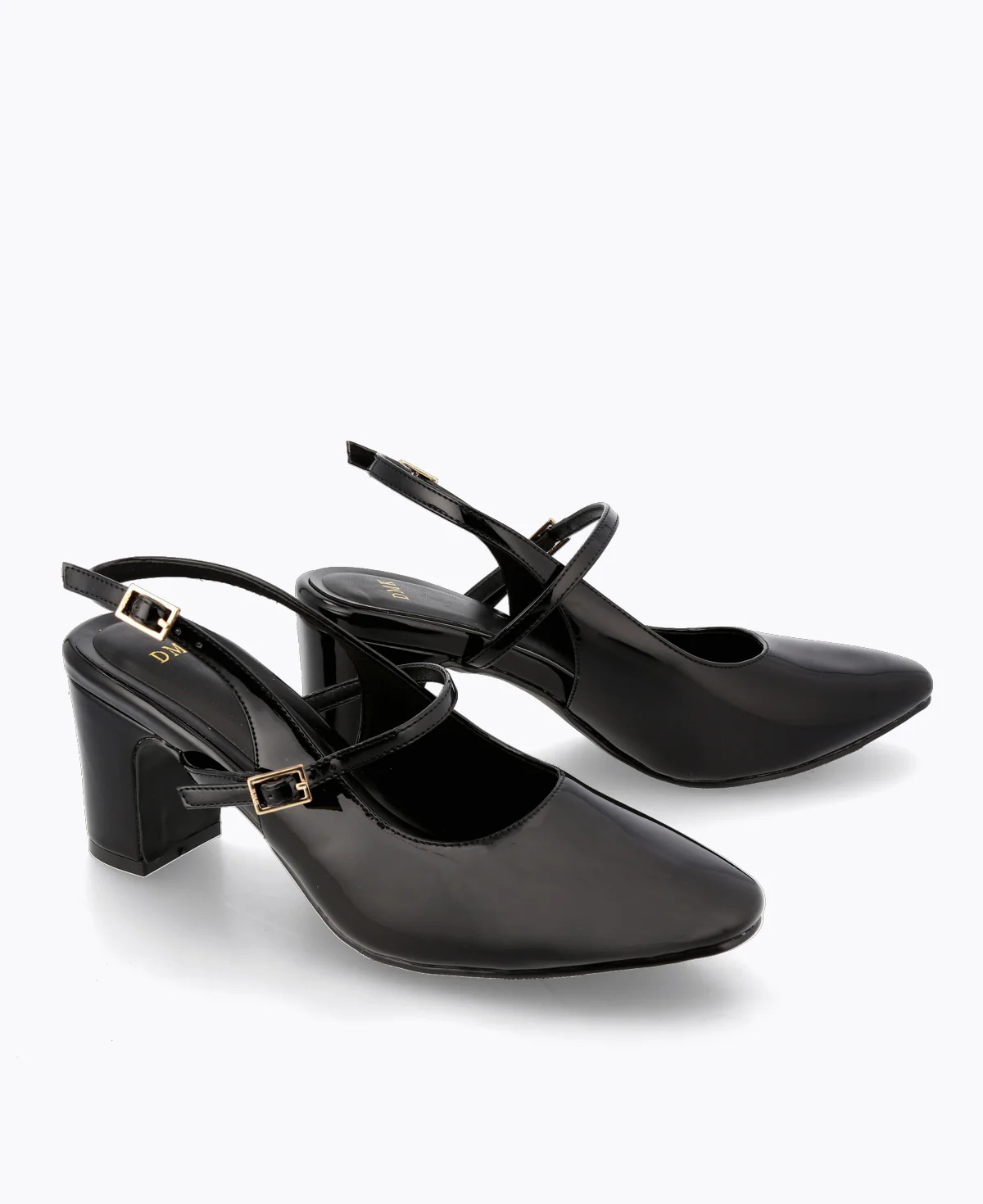 Lena Slingback Mary Janes - Black - Image 3