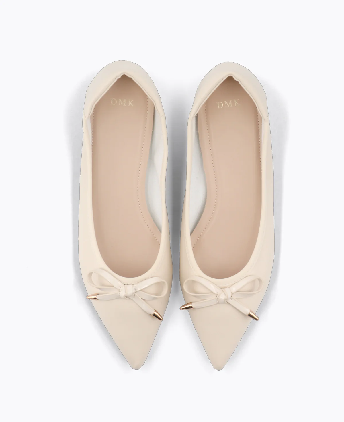 Lidya Ballerina Flats - Beige - Image 4