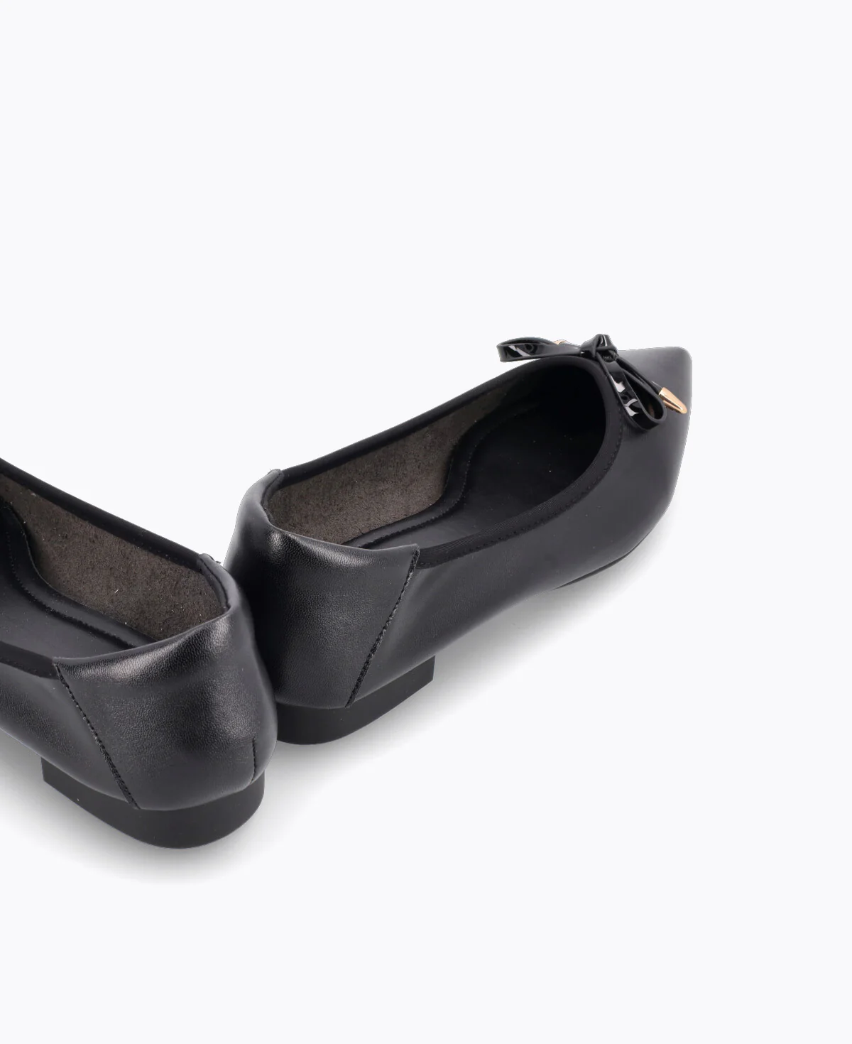 Lidya Ballerina Flats - Black - Image 3
