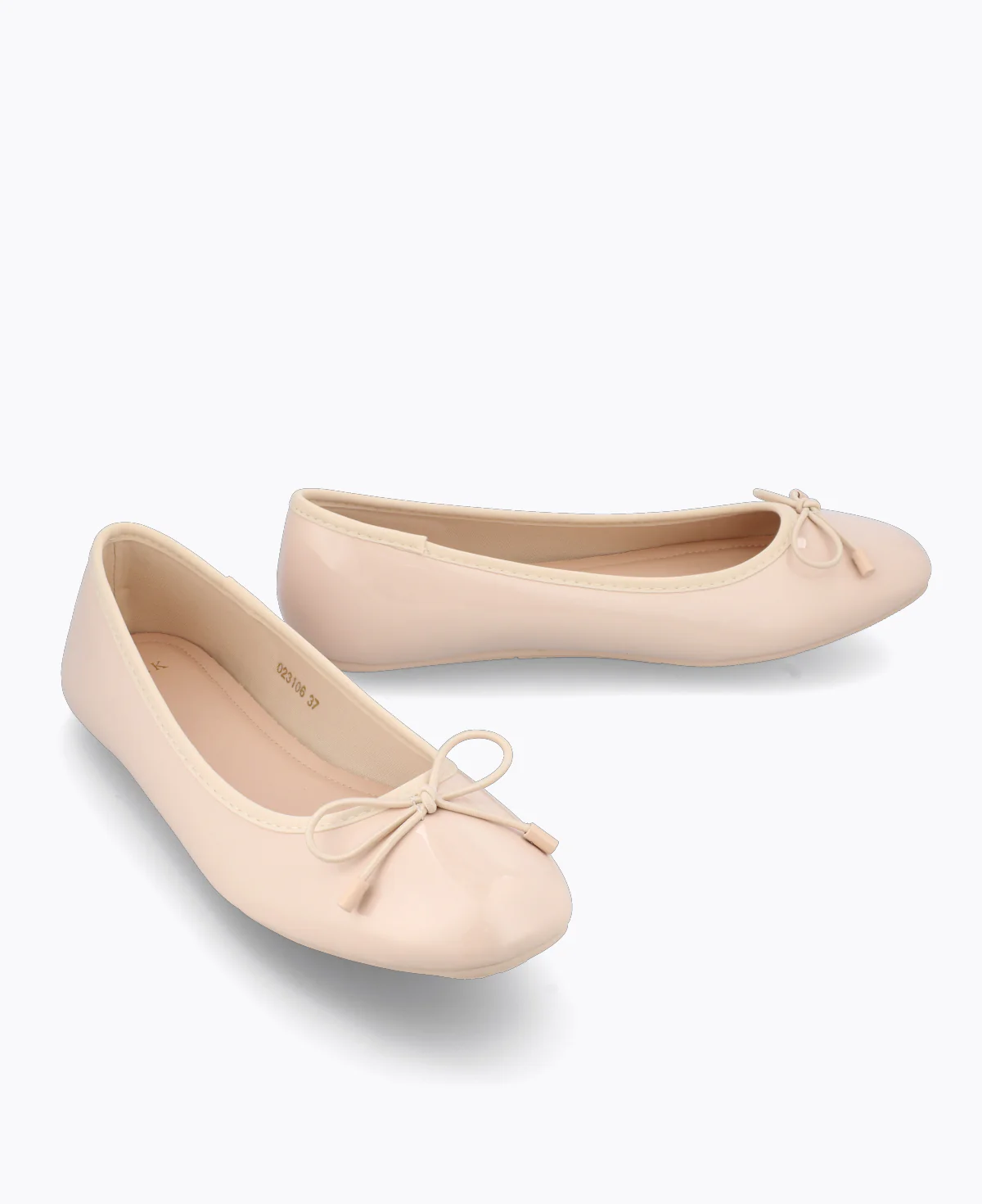 Lorrie Ballerina Flats - Nude - Image 2