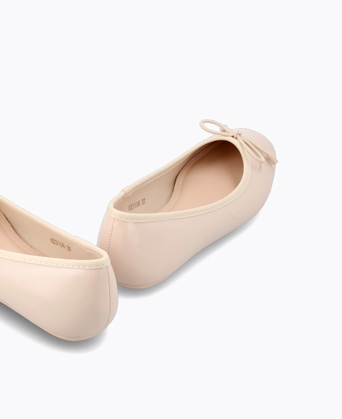 Lorrie Ballerina Flats - Nude - Image 3