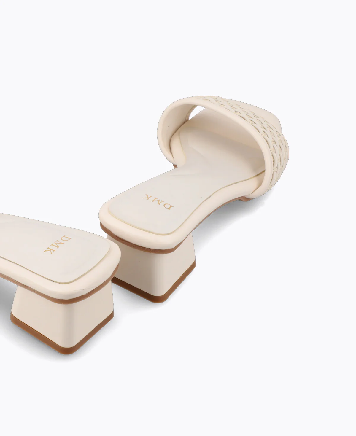 Lottie Heel Sandals - Beige - Image 3