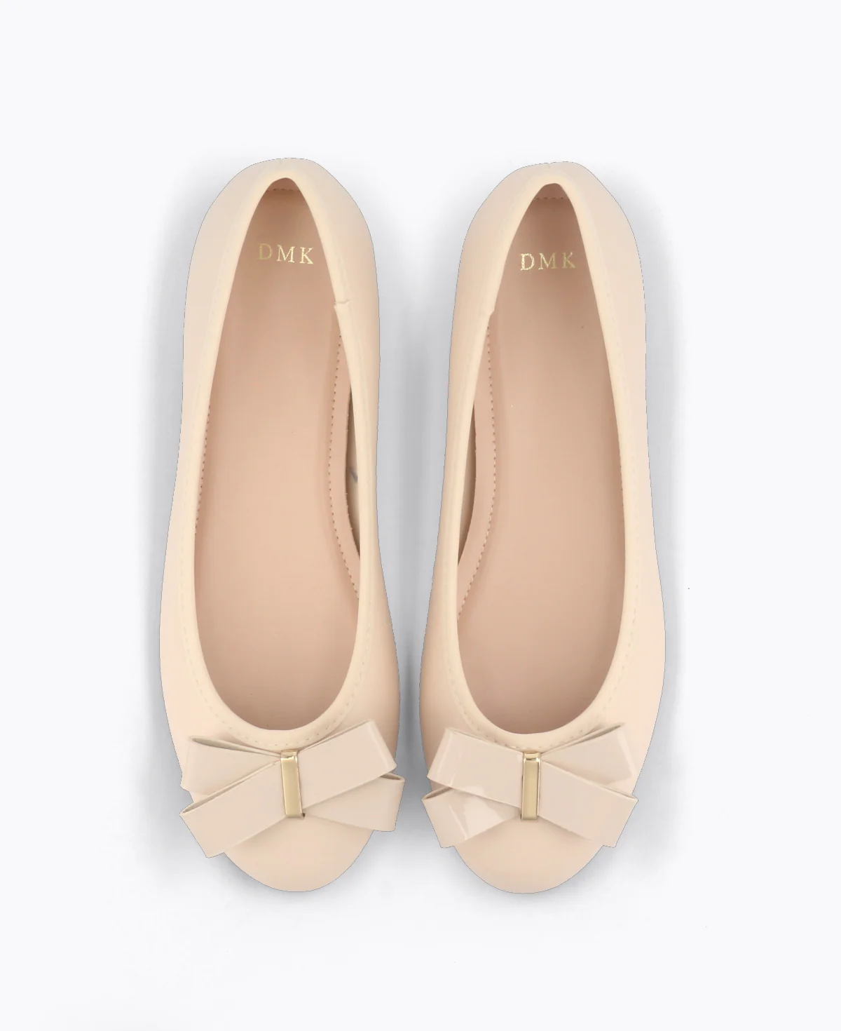 Lucinda Ballerina Flats - Beige - Image 4