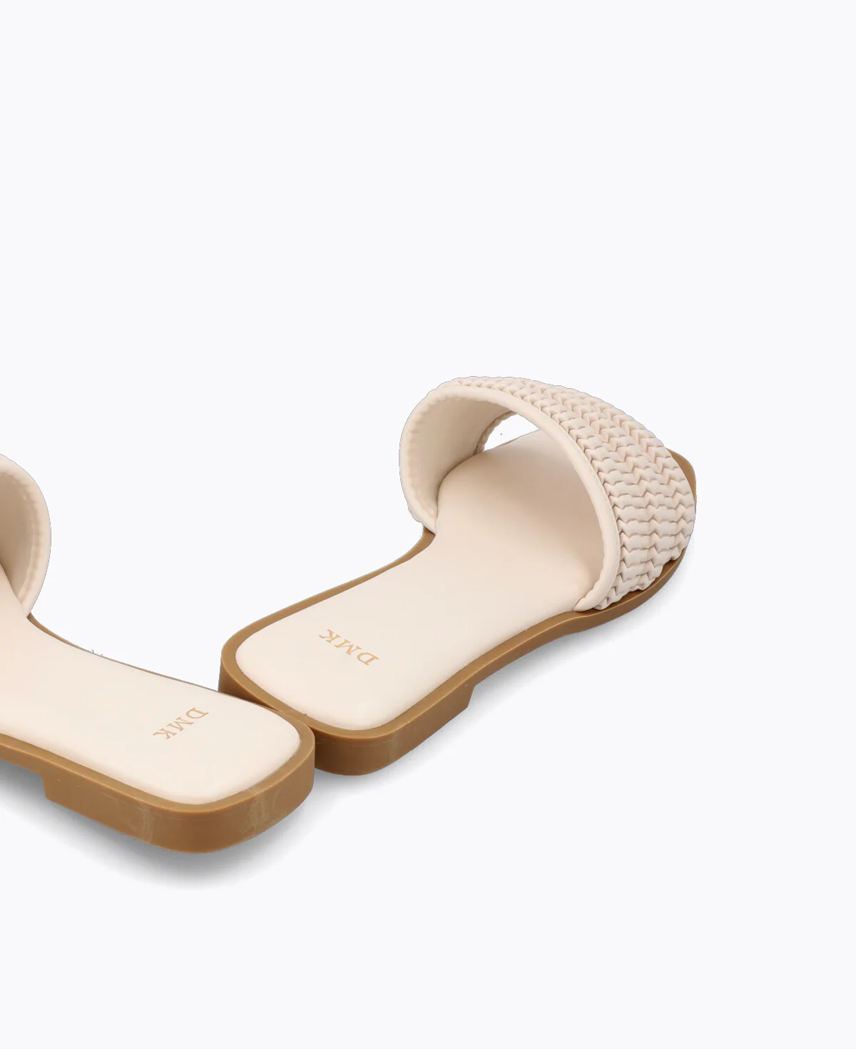 Luella Flat Sandals - Beige - Image 3