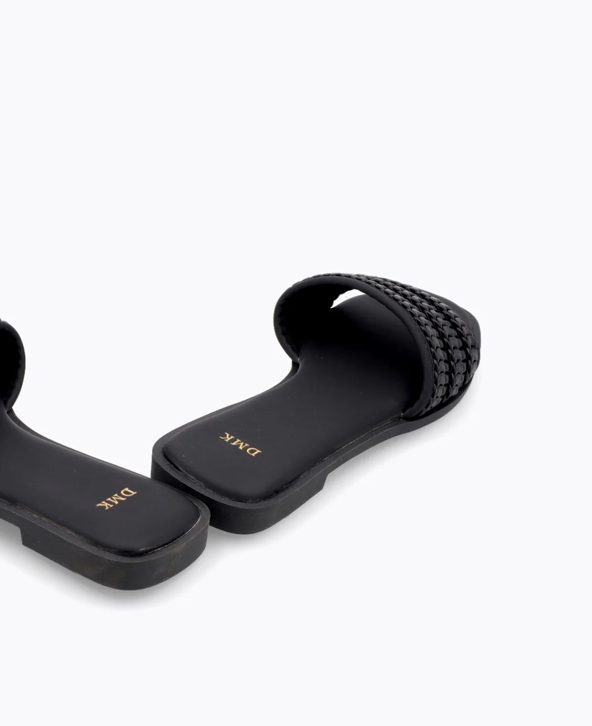 Luella Flat Sandals - Black - Image 3