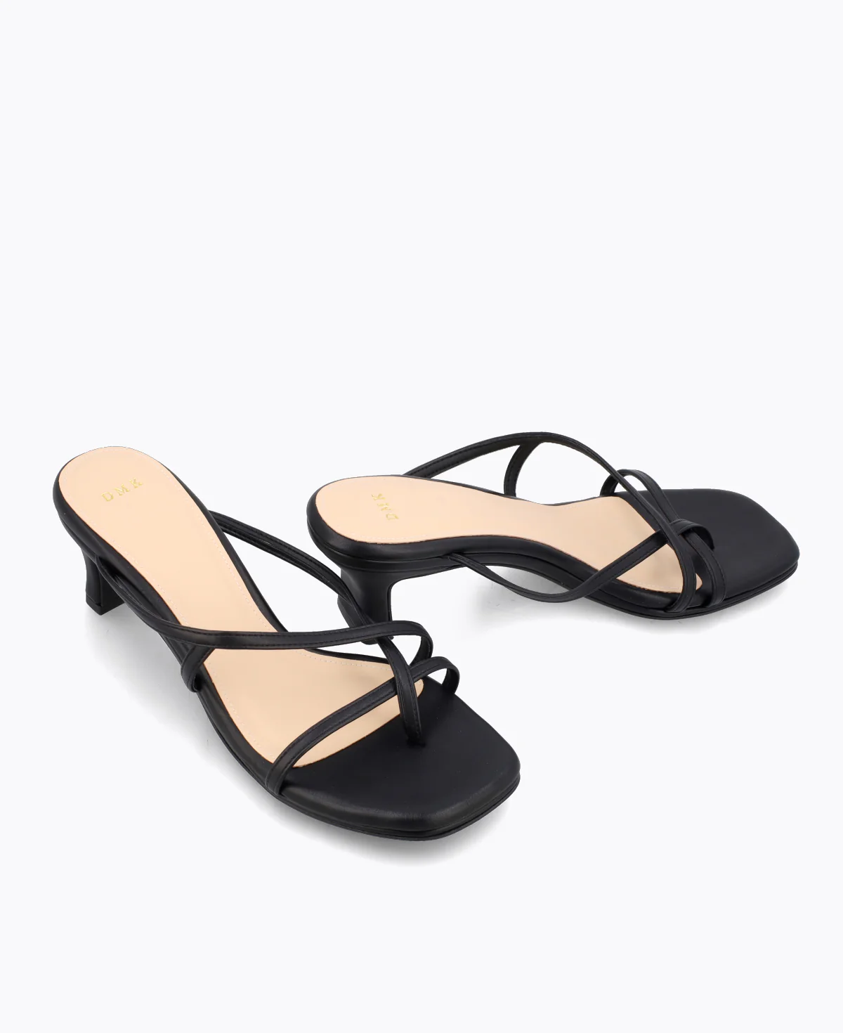 Lyra Heel Sandals - Black - Image 2