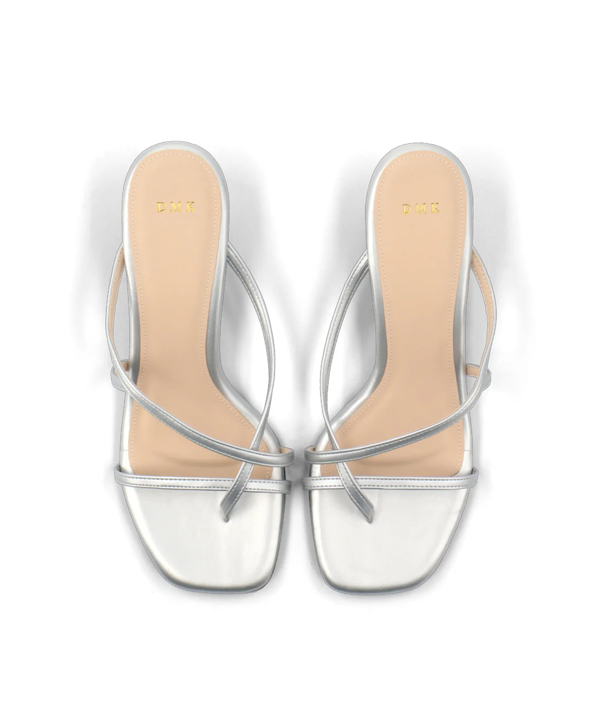 Lyra Heel Sandals - Silver - Image 4