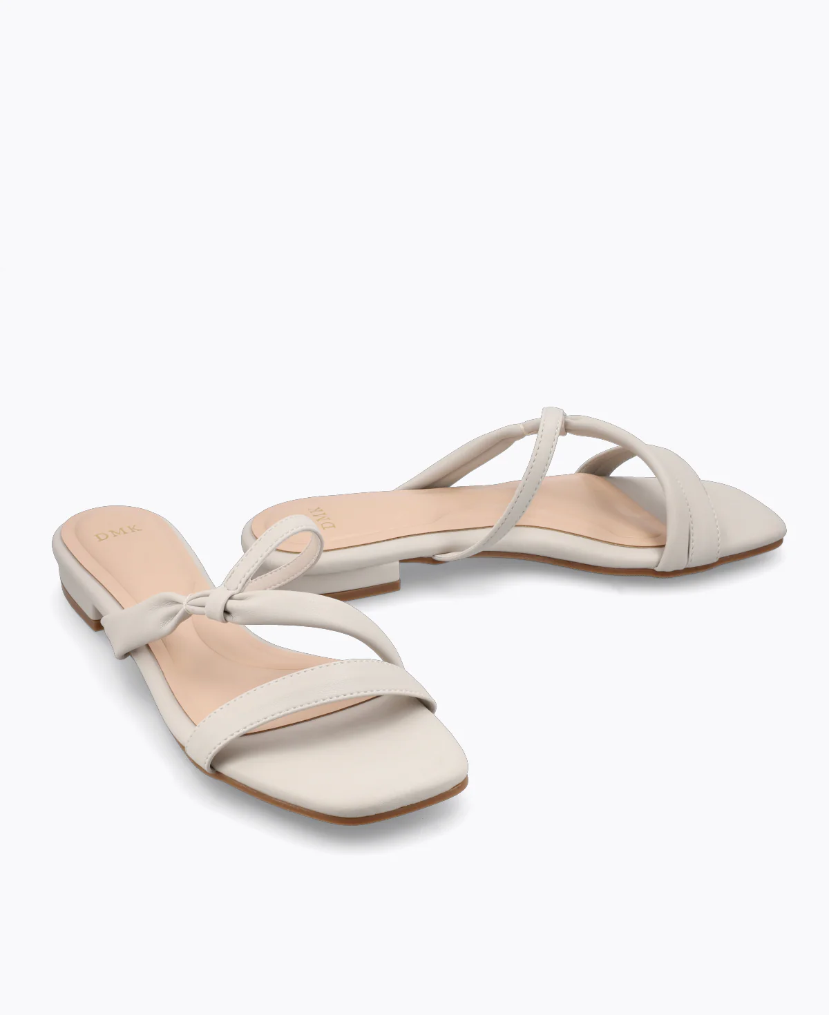 Maisie Flat Sandals - Beige - Image 2