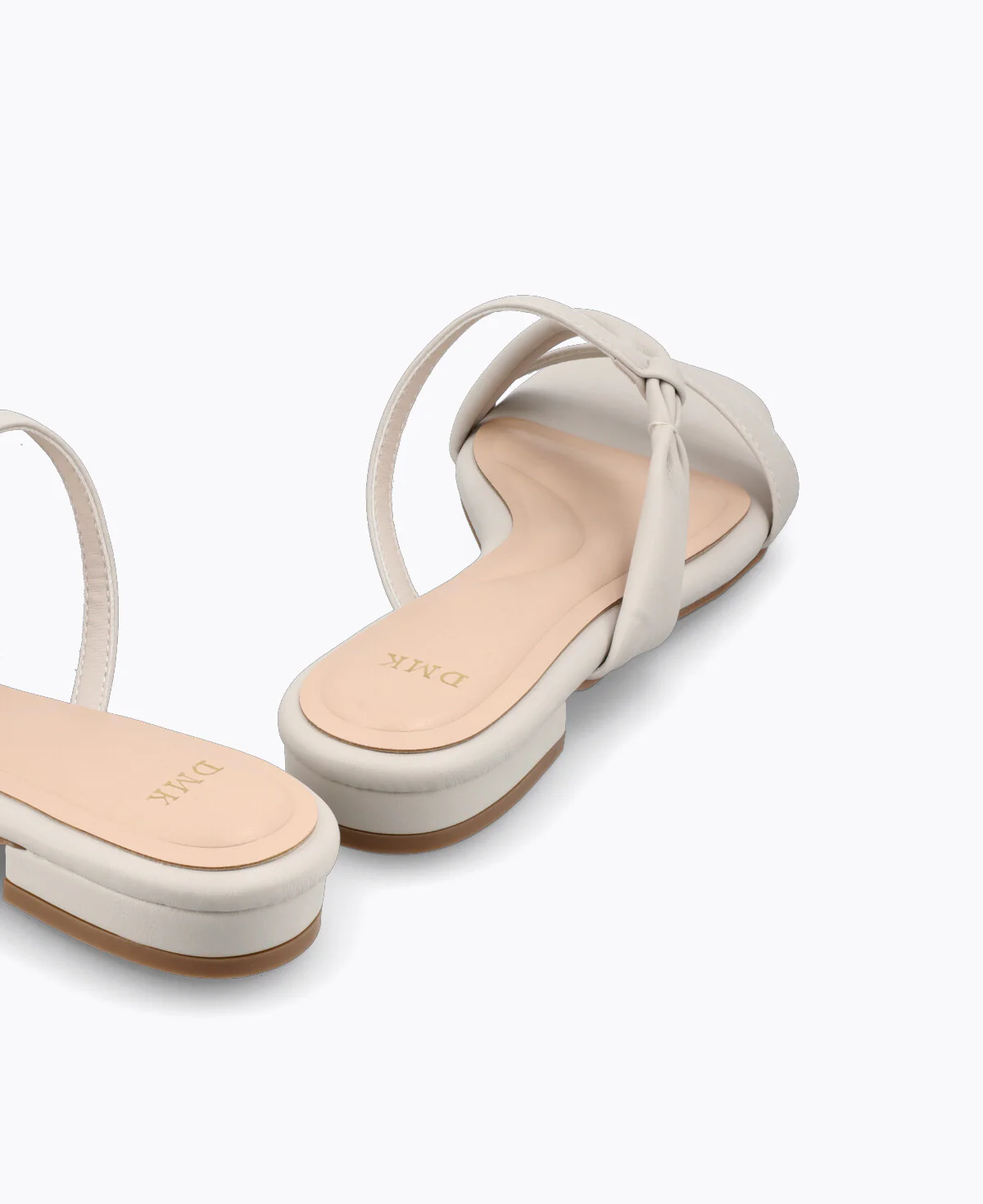 Maisie Flat Sandals - Beige - Image 3