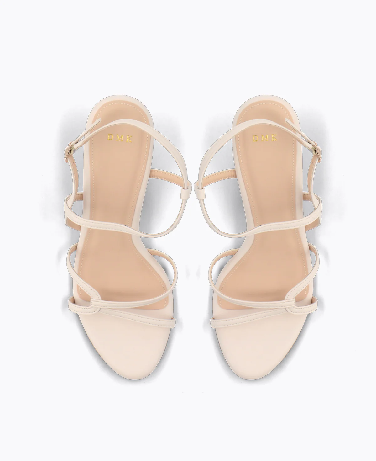 Marisol Strappy Heel Sandals - Beige - Image 4