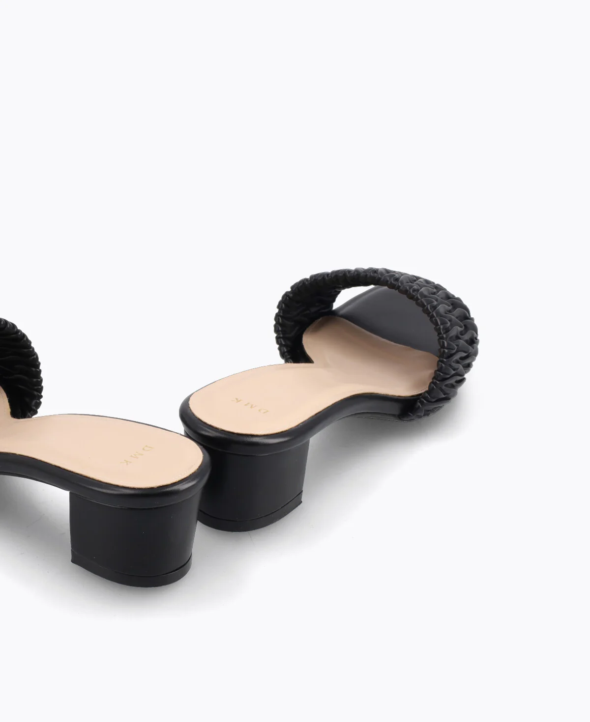 Mathilda Slip-On Heel Sandals - Black - Image 3