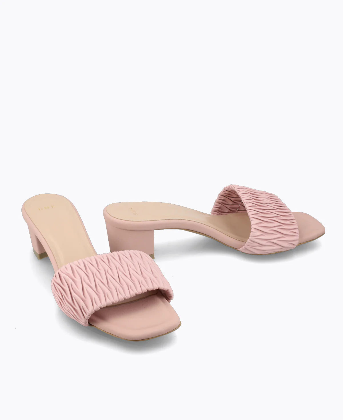 Mathilda Slip-On Heel Sandals - Pink - Image 2