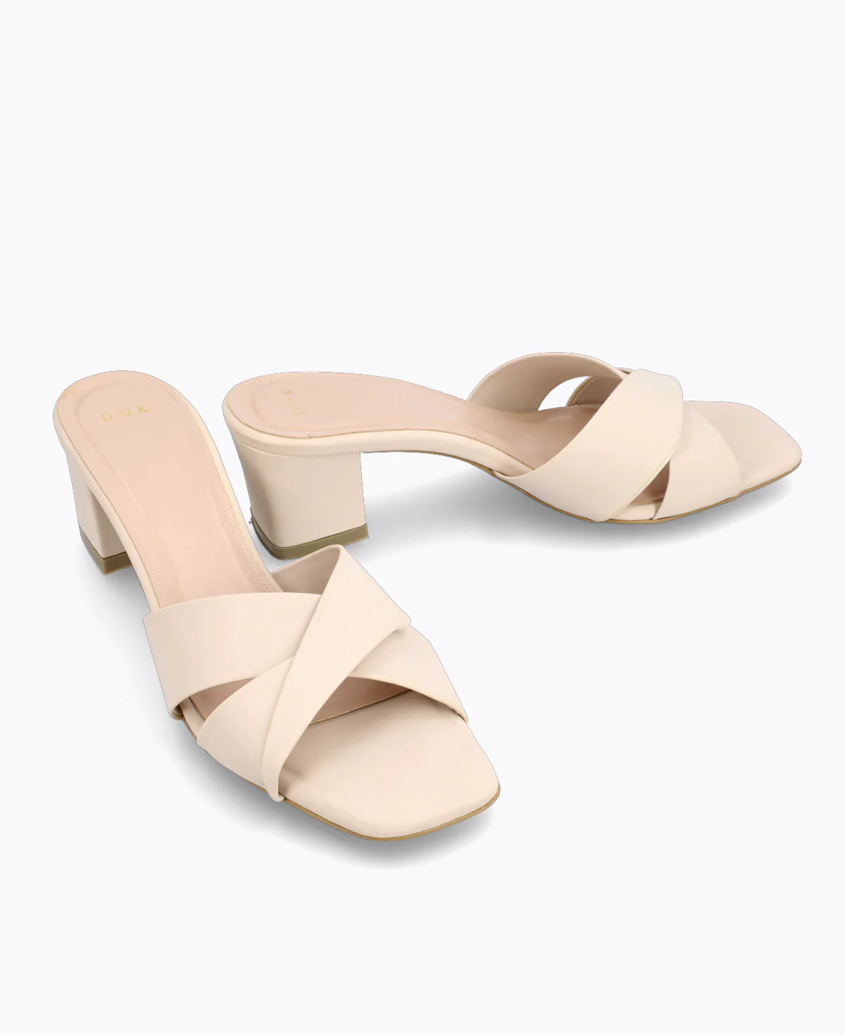 Melanie Heel Sandals - Beige - Image 2