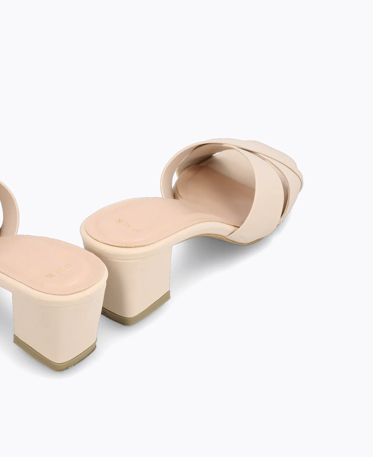 Melanie Heel Sandals - Beige - Image 3