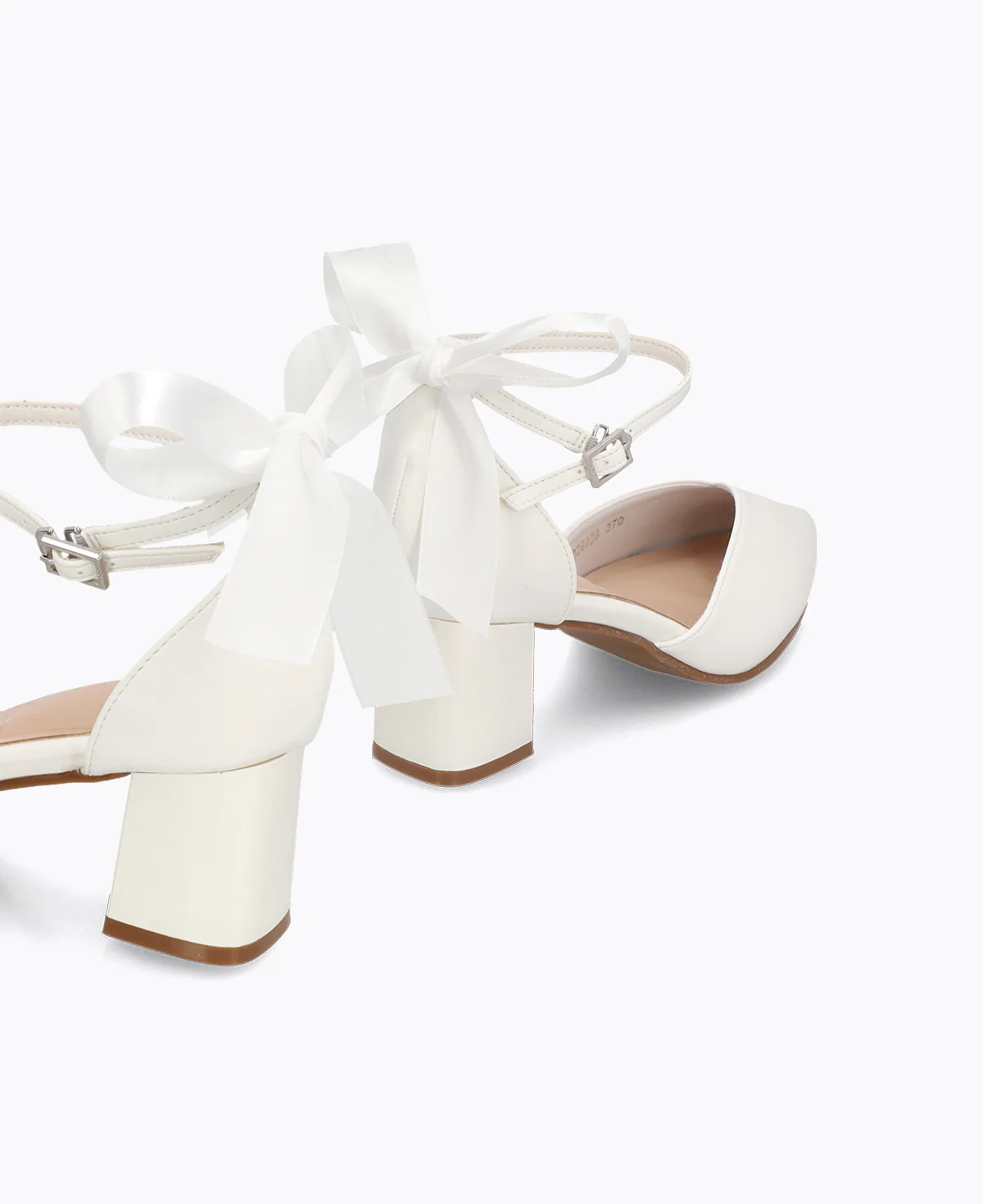 Meredith Bow Heel Pumps - Beige - Image 3