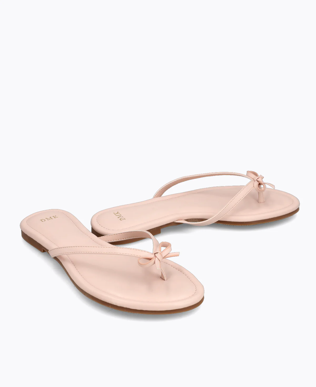 Mio Bow Flat Sandals - Pink - Image 2