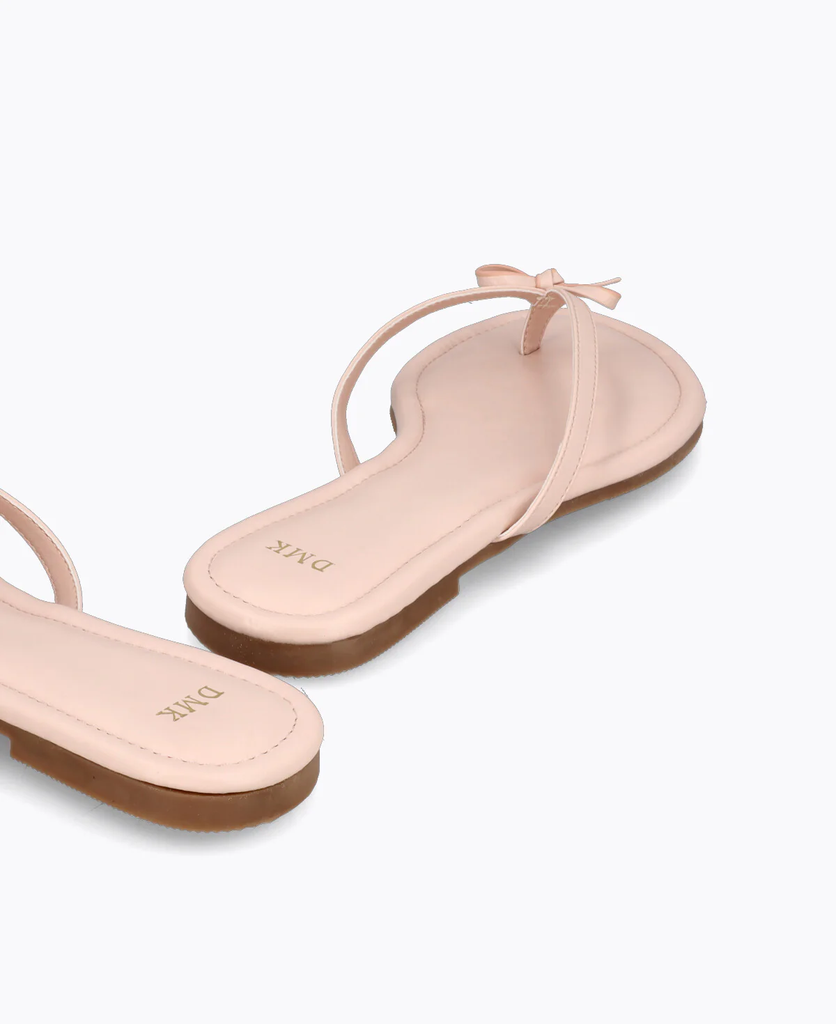 Mio Bow Flat Sandals - Pink - Image 3