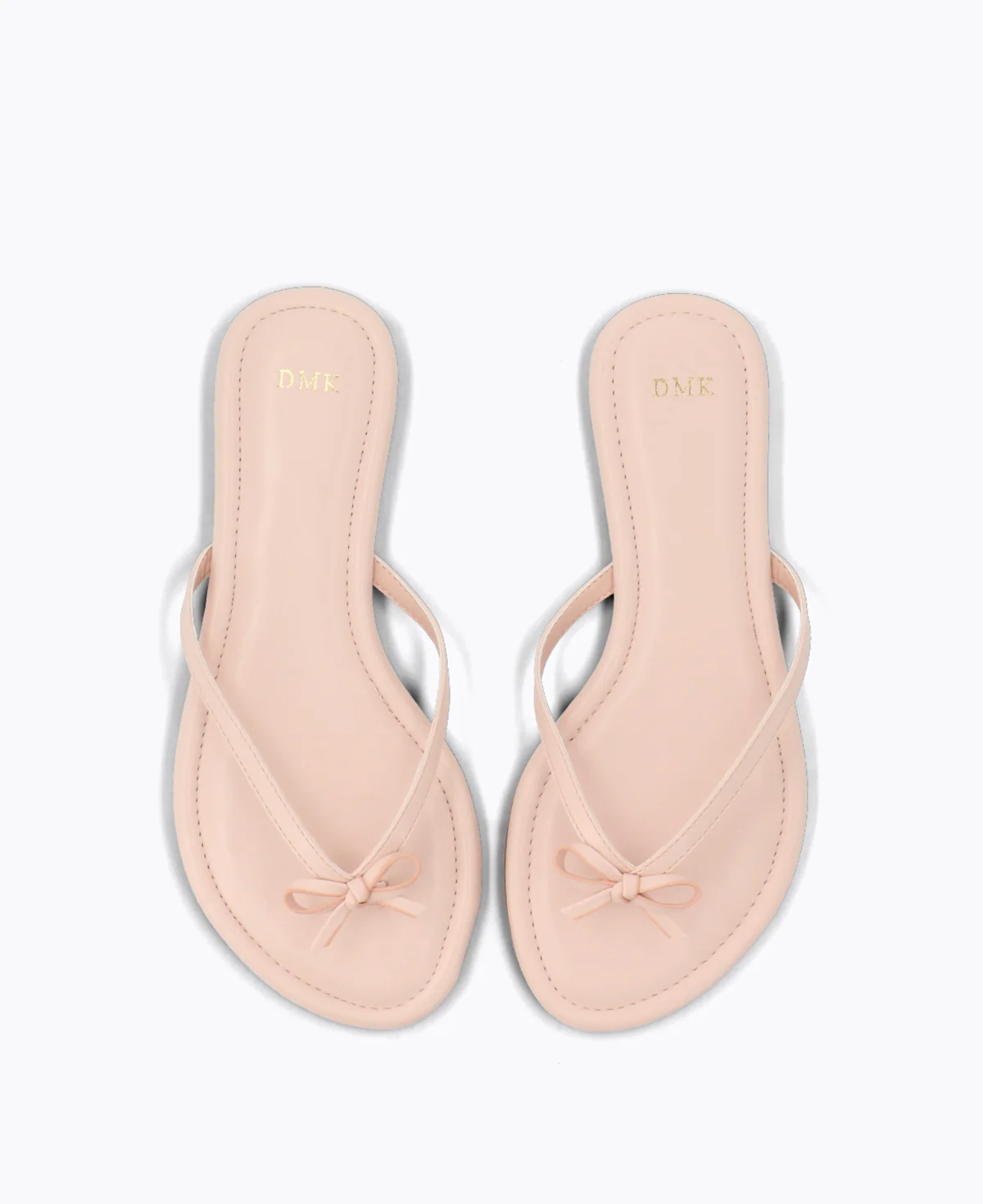 Mio Bow Flat Sandals - Pink - Image 4