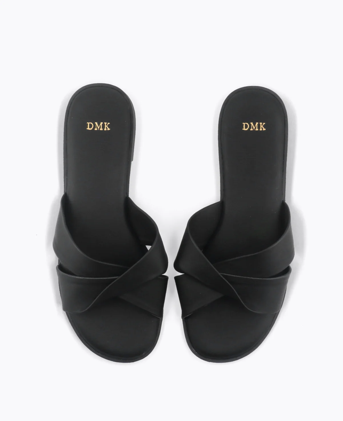 Molly Flat Sandals - Black - Image 4