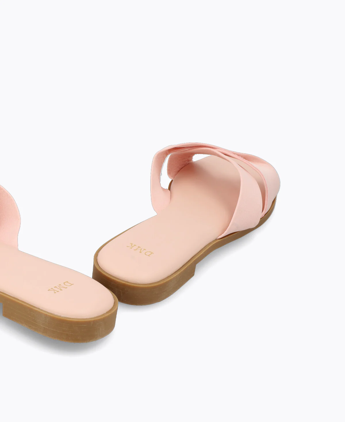 Molly Flat Sandals - Nude Pink - Image 3