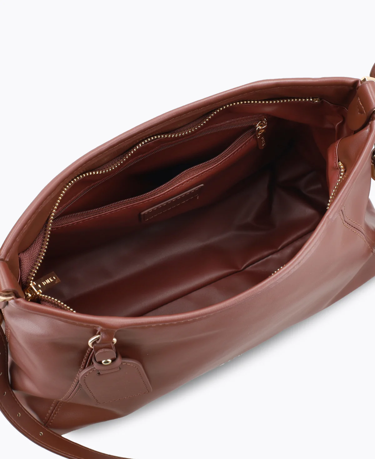 Monroe Shoulder Bag - Brown - Image 4