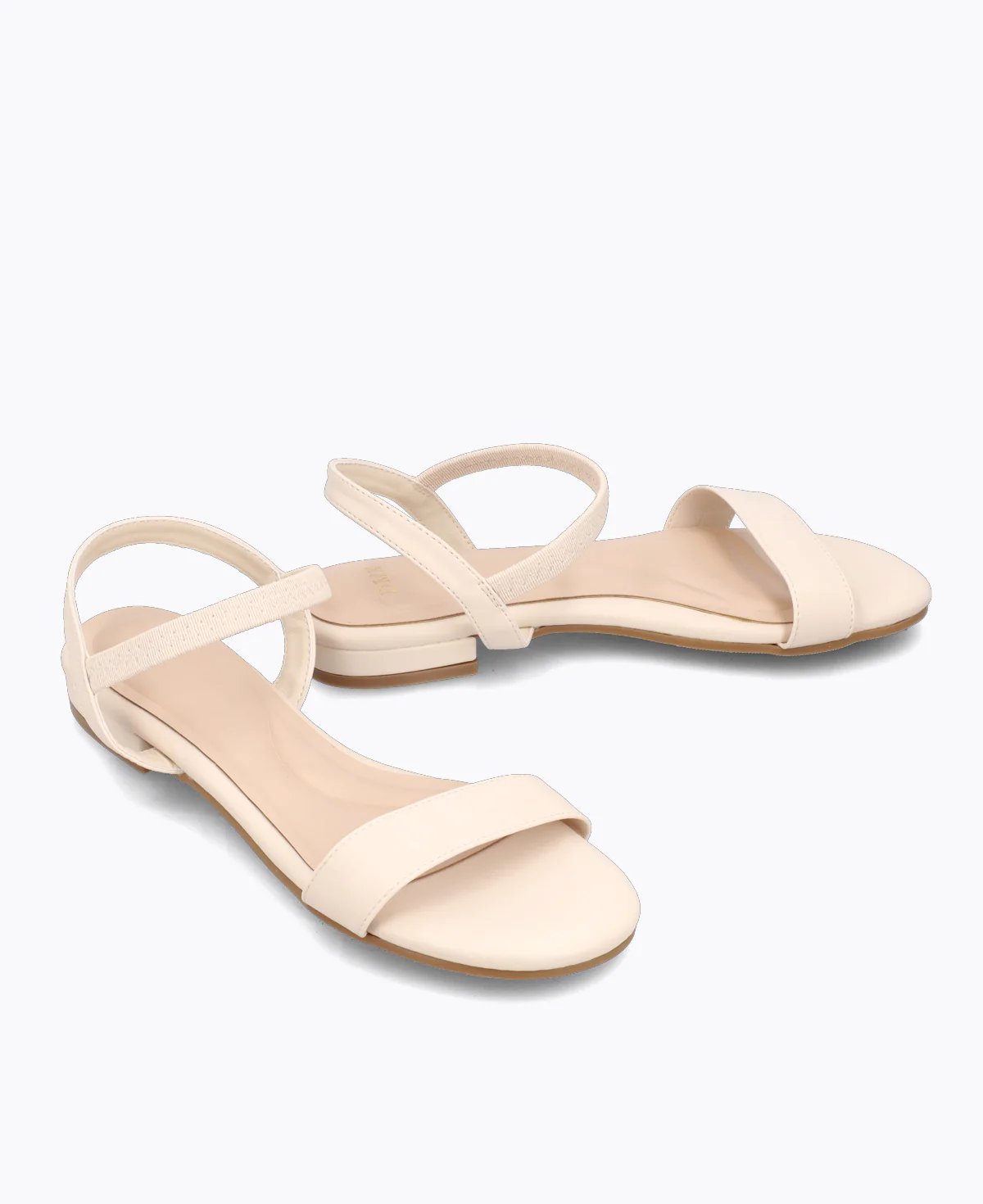 Mylene Strappy Flat Sandals - Beige - Image 2