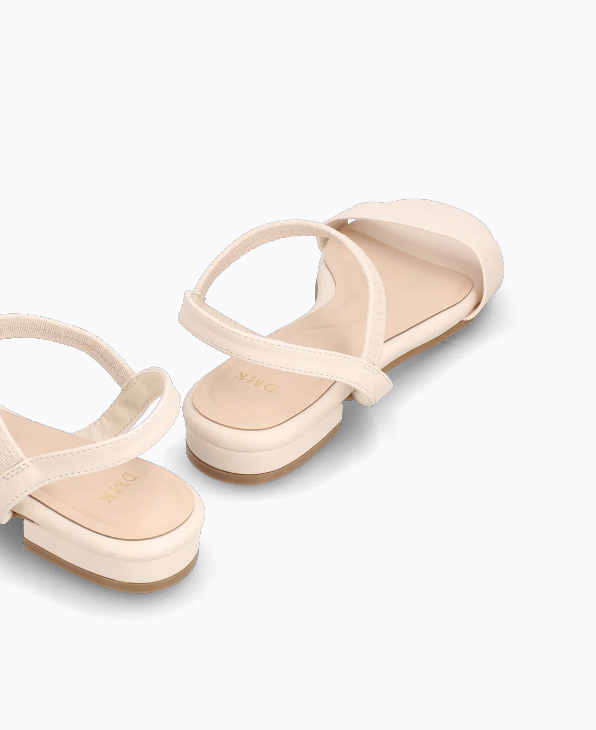 Mylene Strappy Flat Sandals - Beige - Image 3