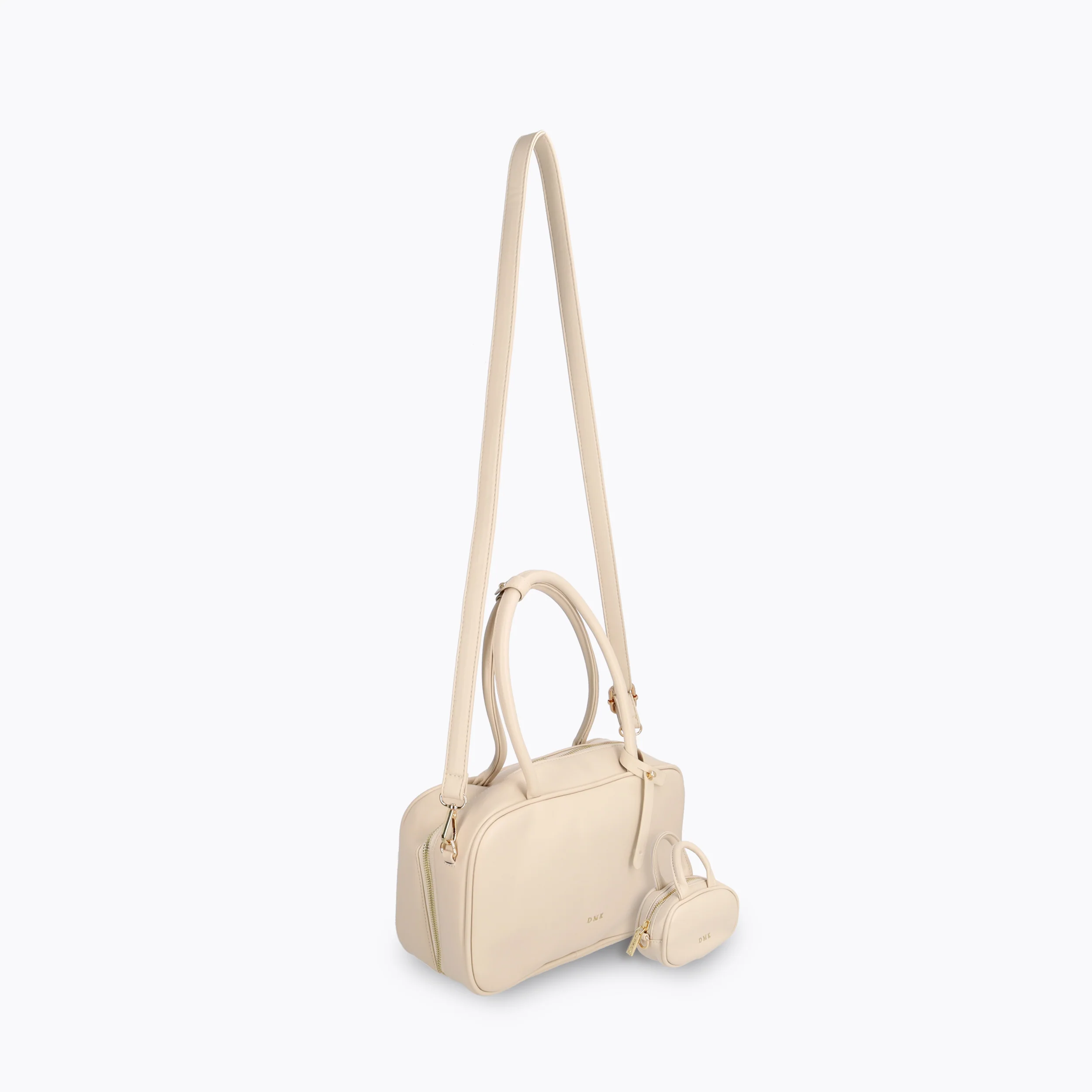 Naomi Shoulder Bag - Beige - Image 3
