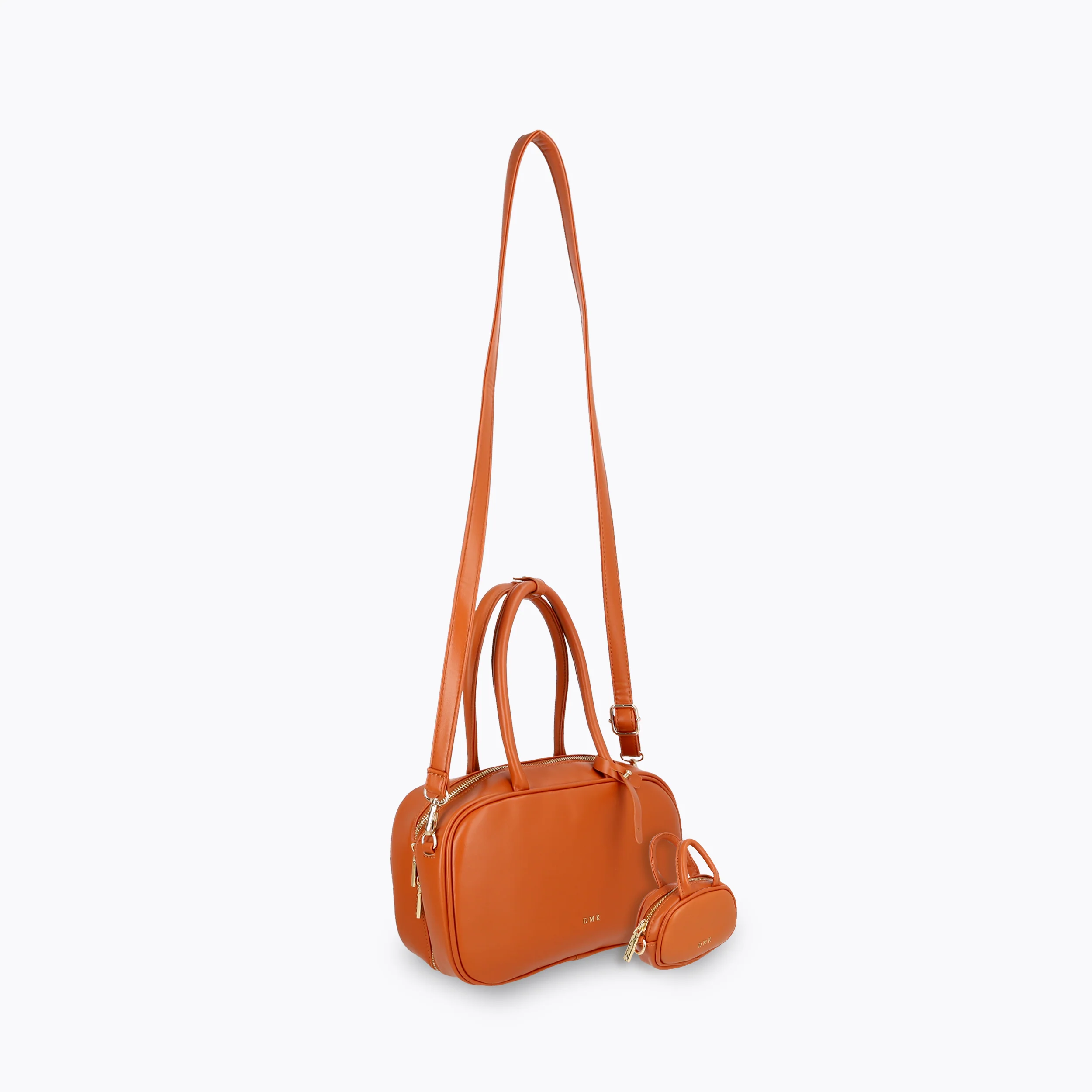 Naomi Shoulder Bag - Camel - Image 3