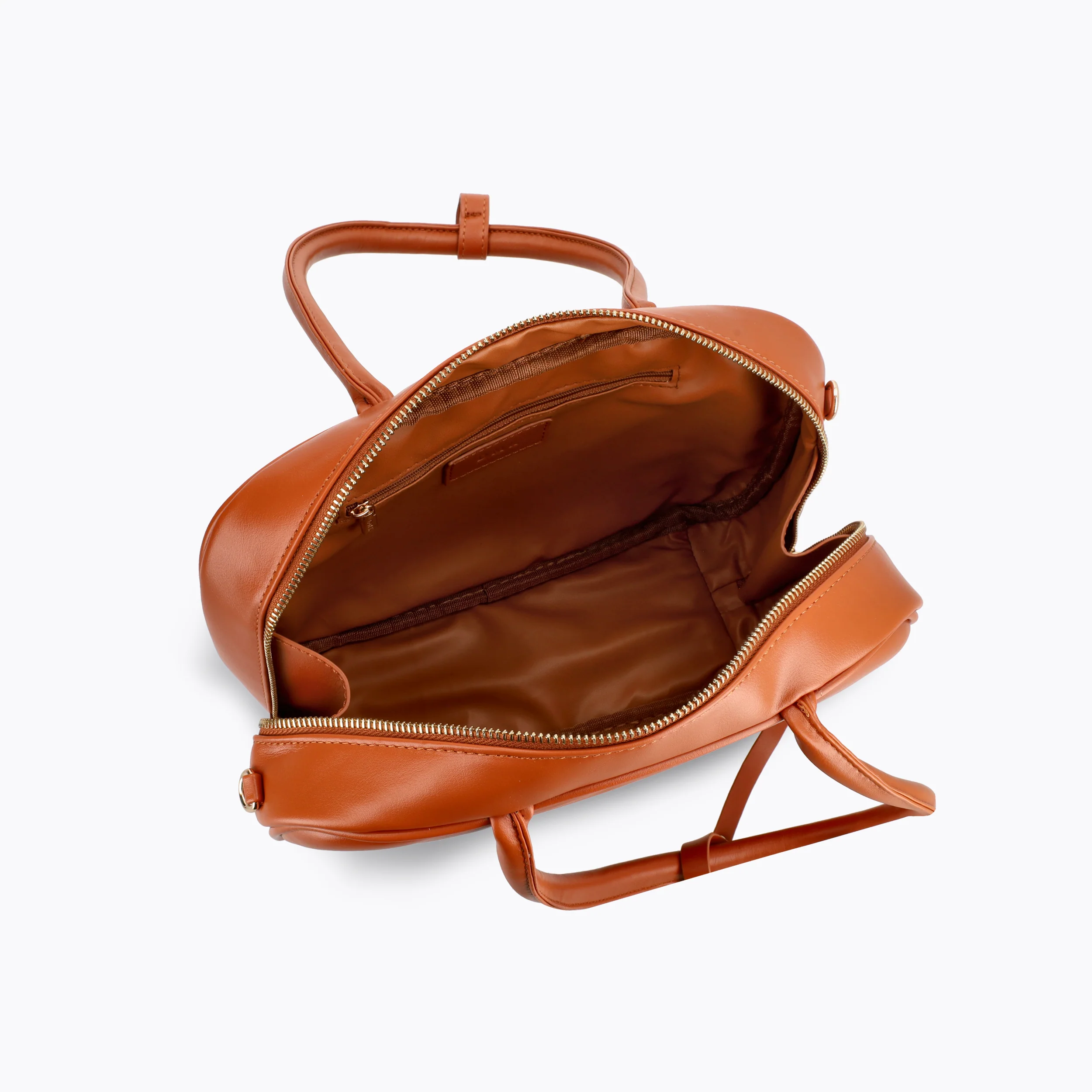 Naomi Shoulder Bag - Camel - Image 4