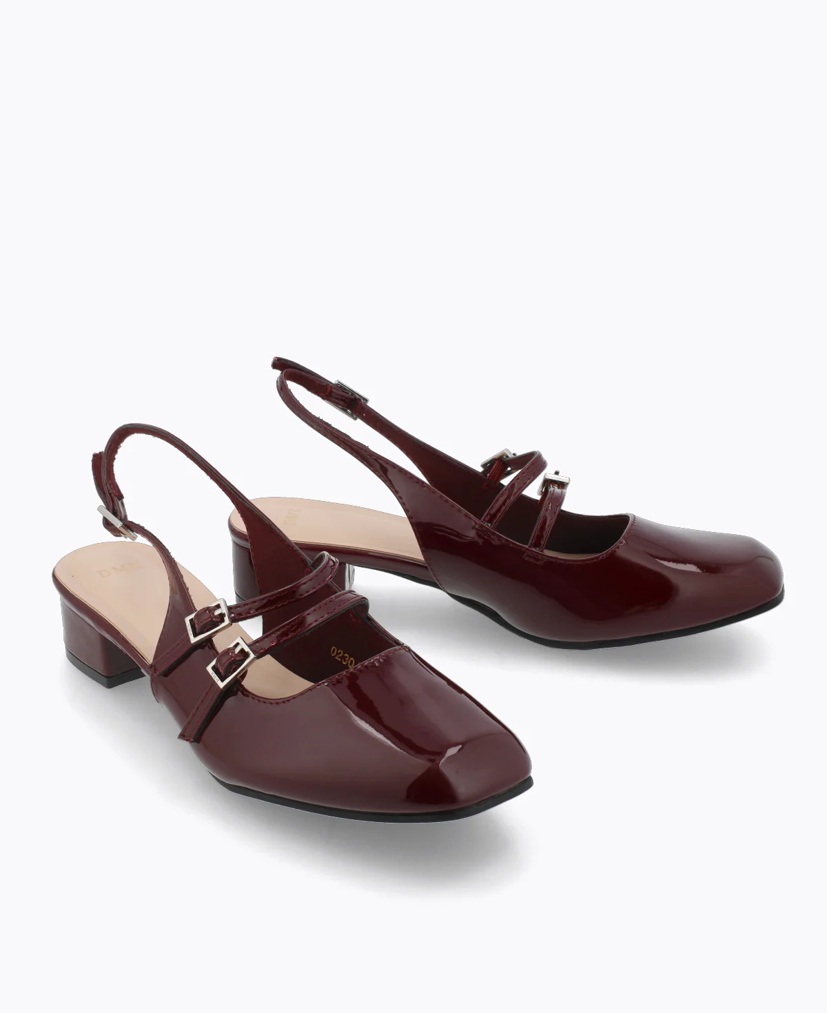 Naya Slingback Mary Janes - Red - Image 2