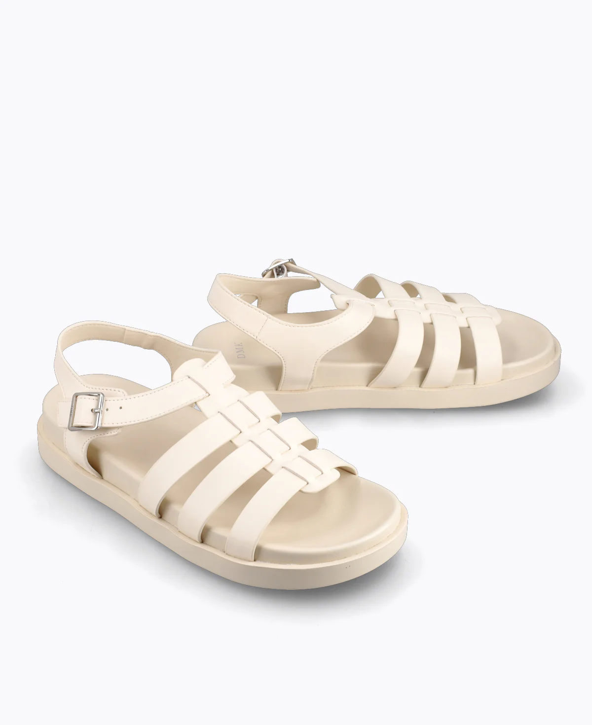 Nellie Platform Sandals - Beige - Image 2