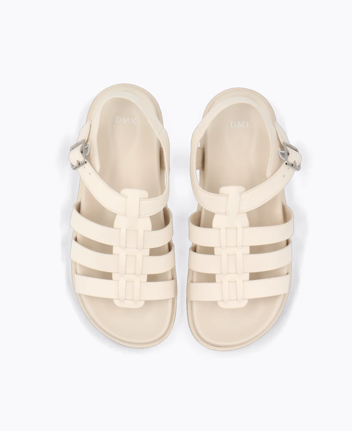 Nellie Platform Sandals - Beige - Image 4