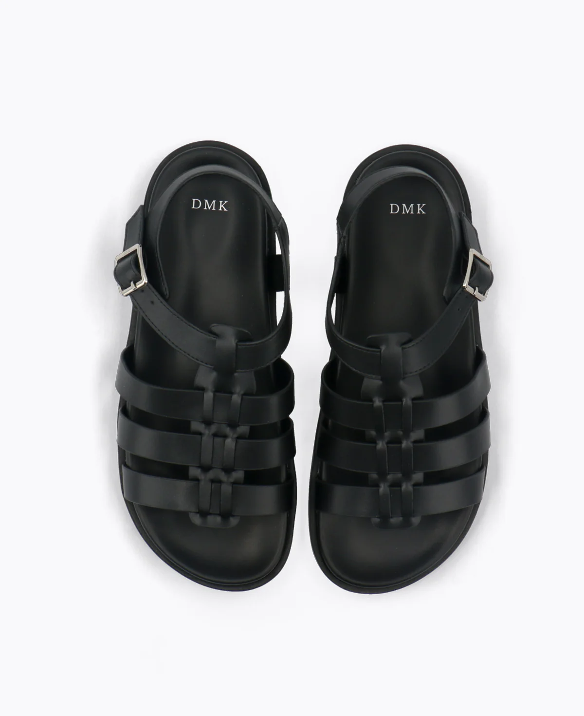 Nellie Platform Sandals - Black - Image 4