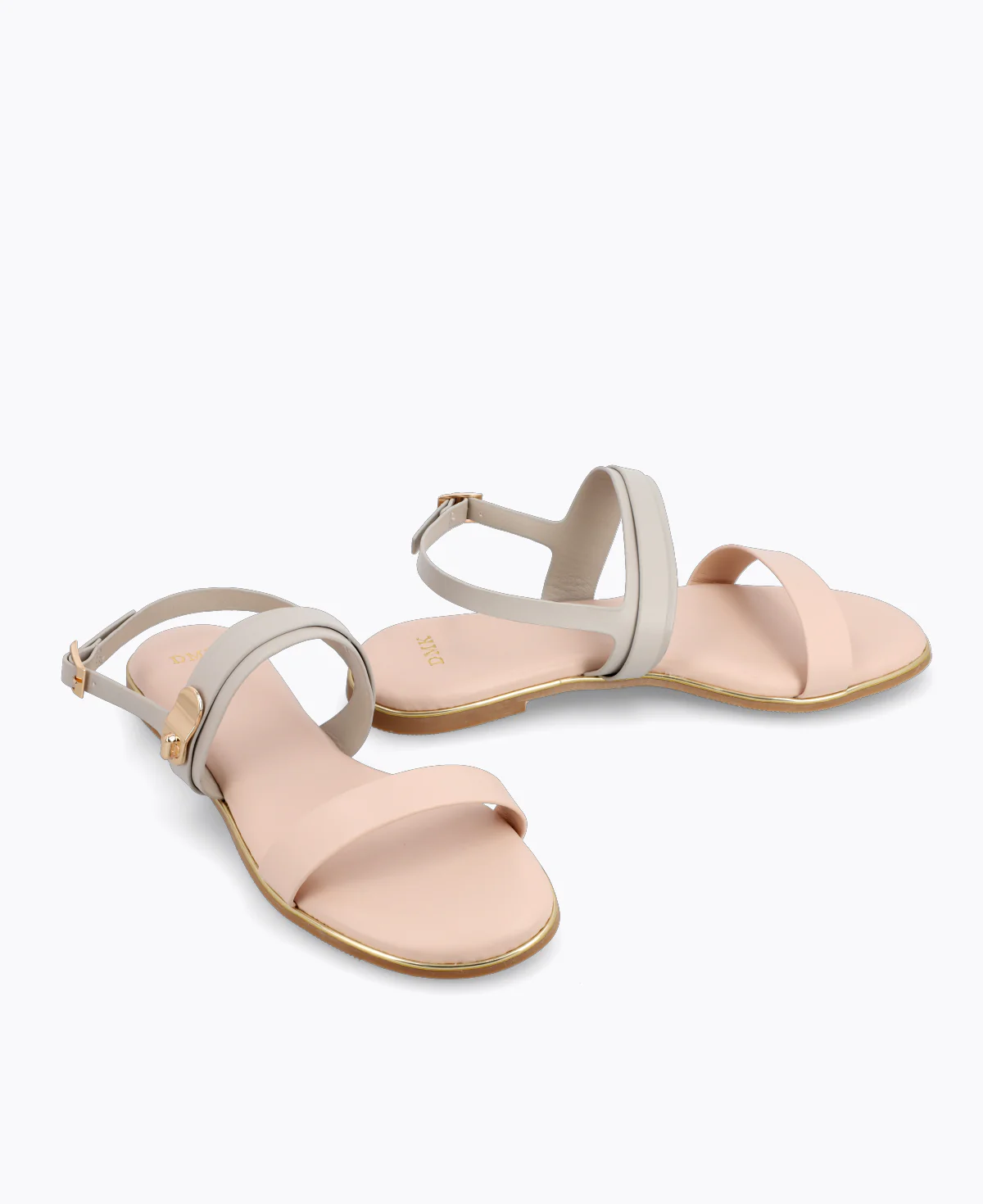Nola Strappy Flat Sandals - Multi - Image 2