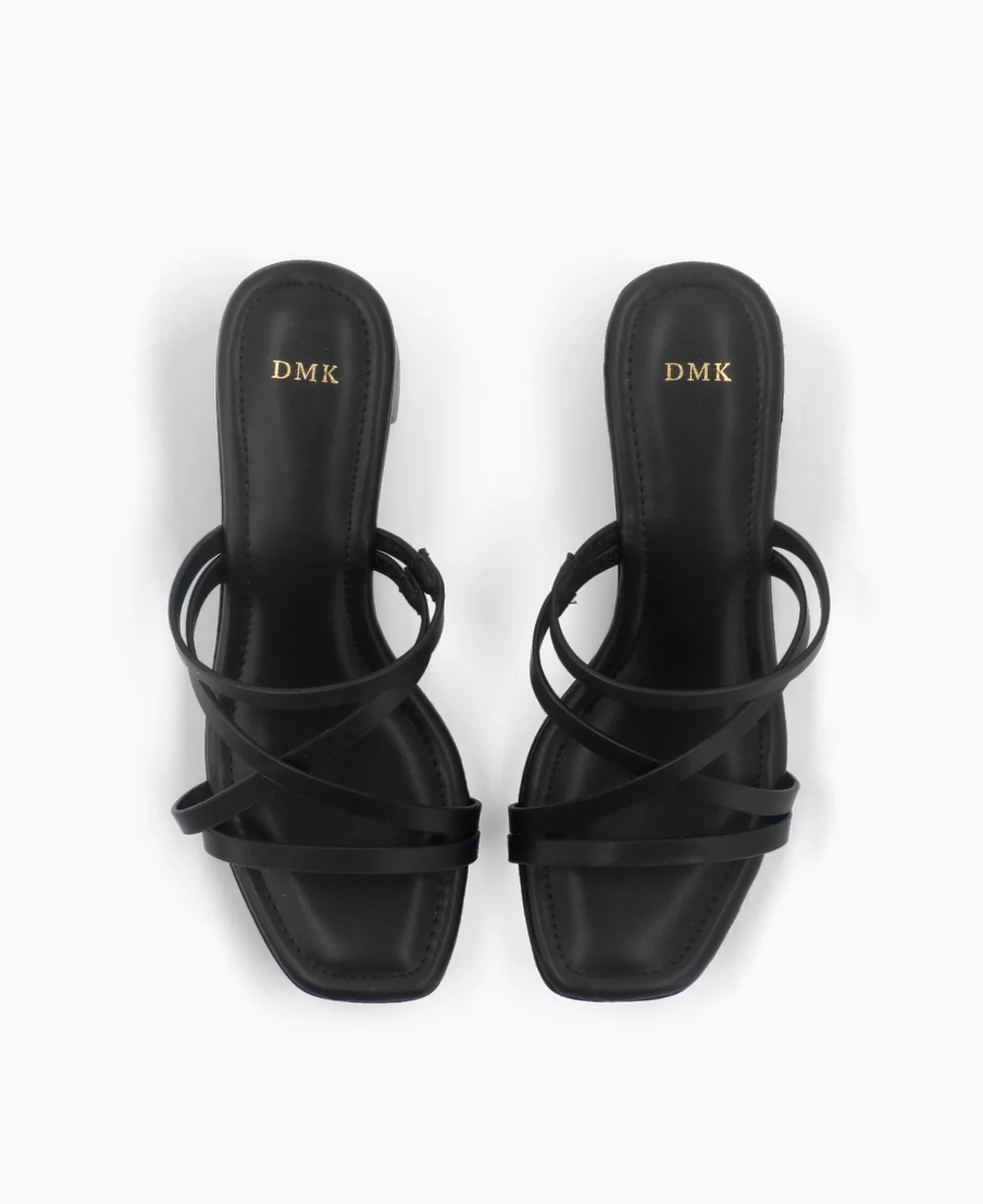 Polly Platform Heel Sandals - Black - Image 4