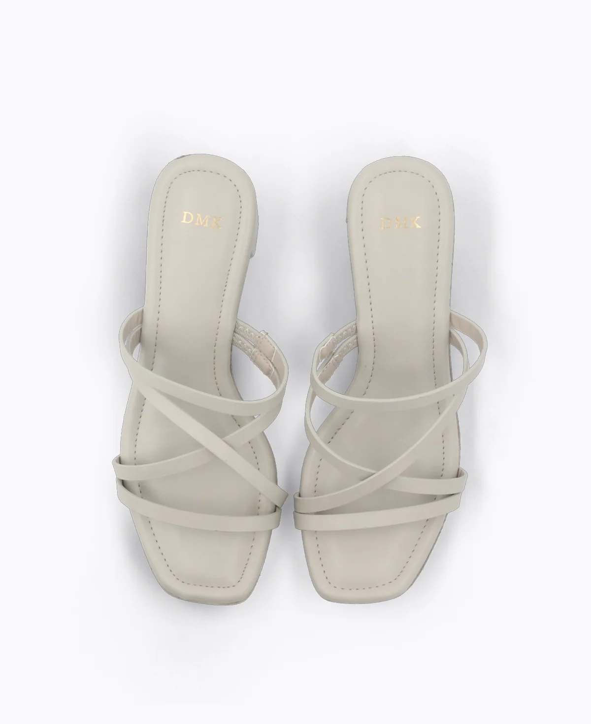 Polly Platform Heel Sandals - Grey - Image 4