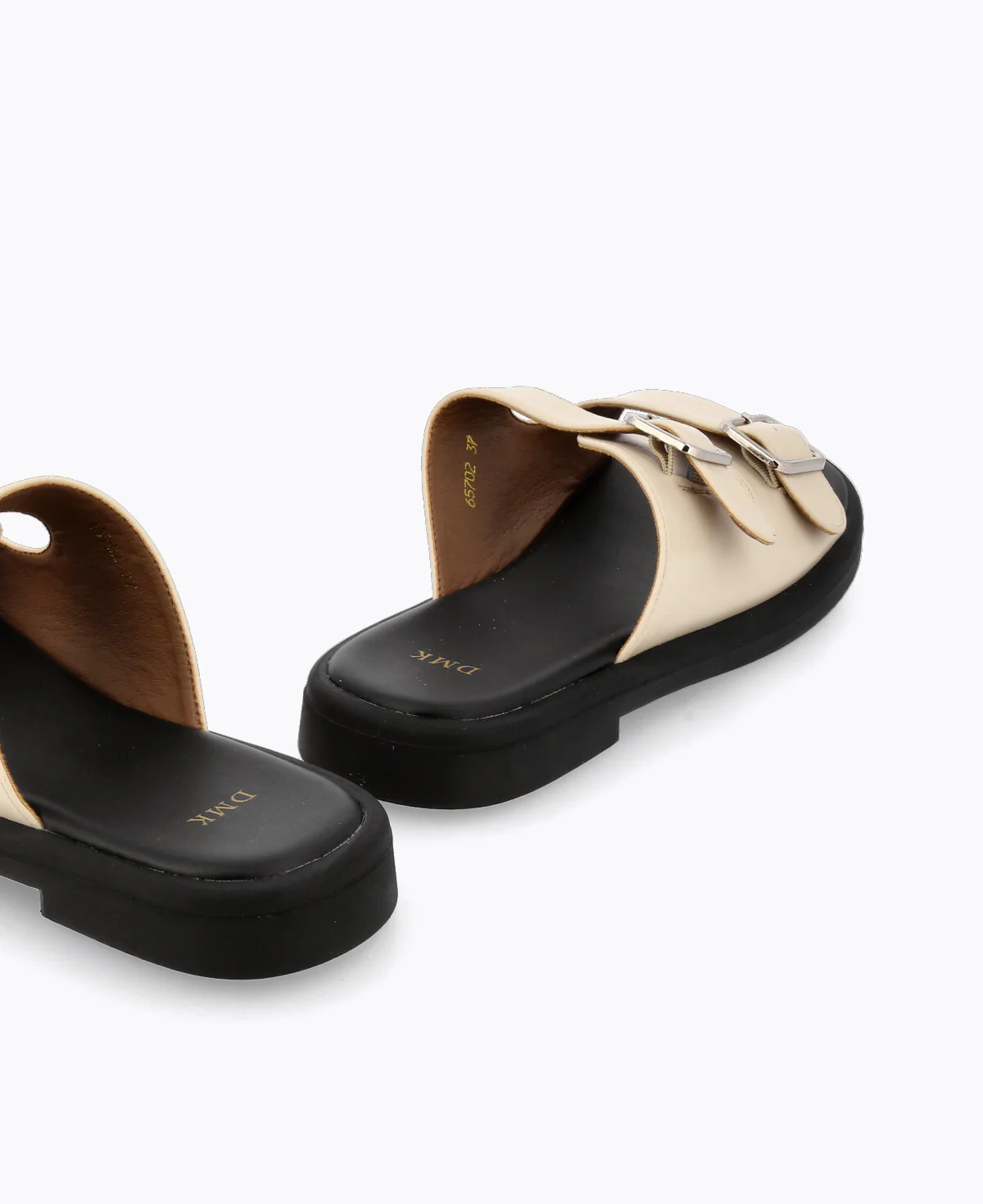 Polly Platform Sandals - Beige - Image 3